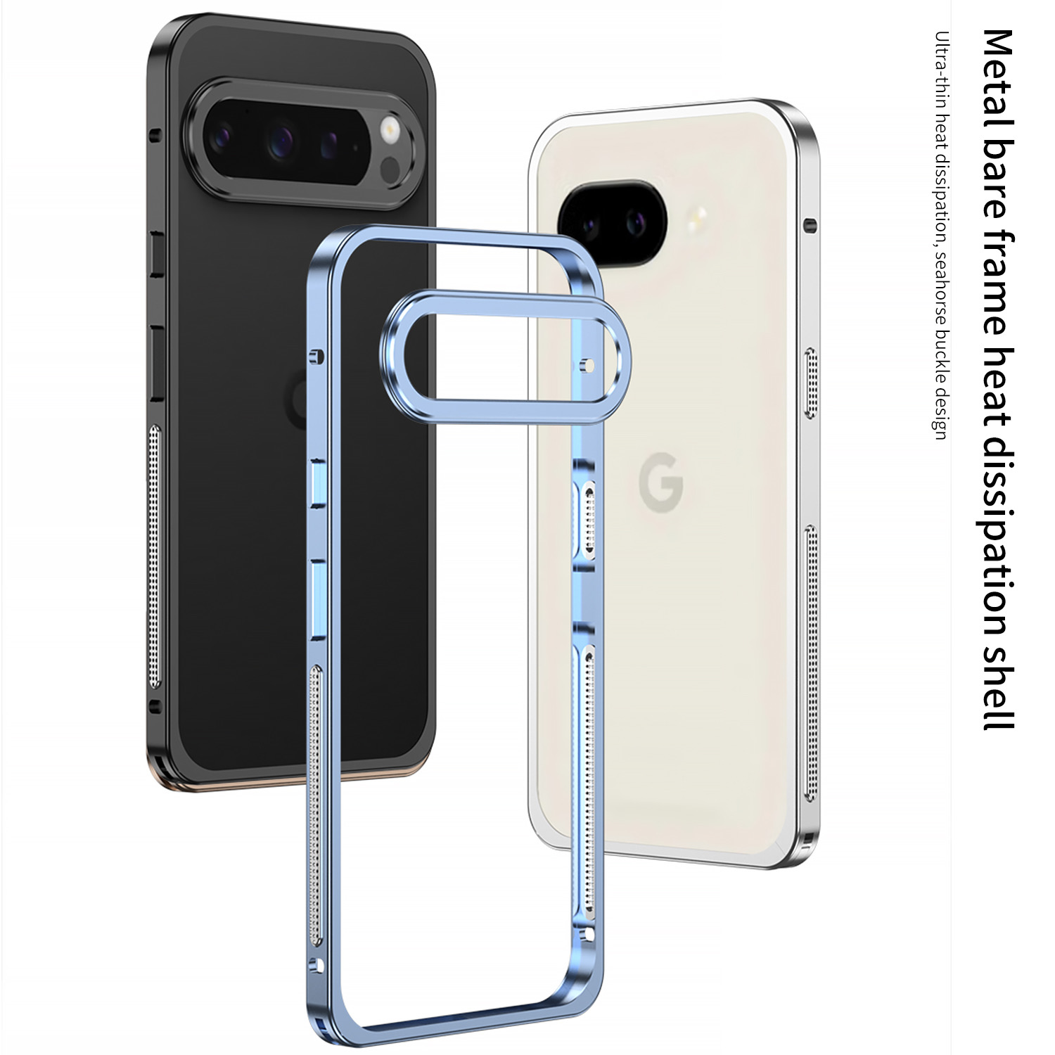 Metal Bumper Aluminum Frame Case - Casing Keras Bingkai Logam Aluminium Ultra