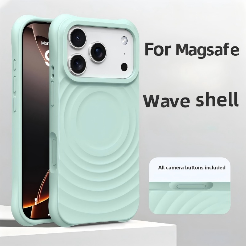 Liquid Silicone Magnetic Phone Case - Casing Silikon Cair Resmi Baru Motif