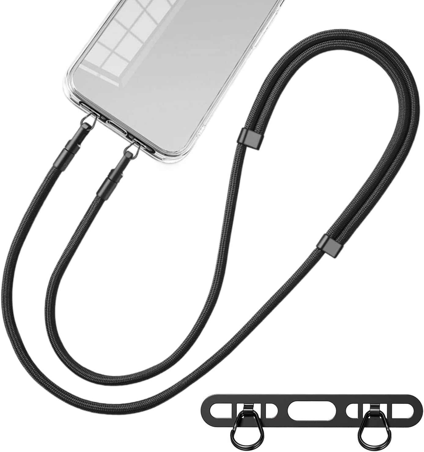 Crossbody Lanyard Neck Strap Case - Tali Gantungan Ponsel, Tali Gantungan Ponsel