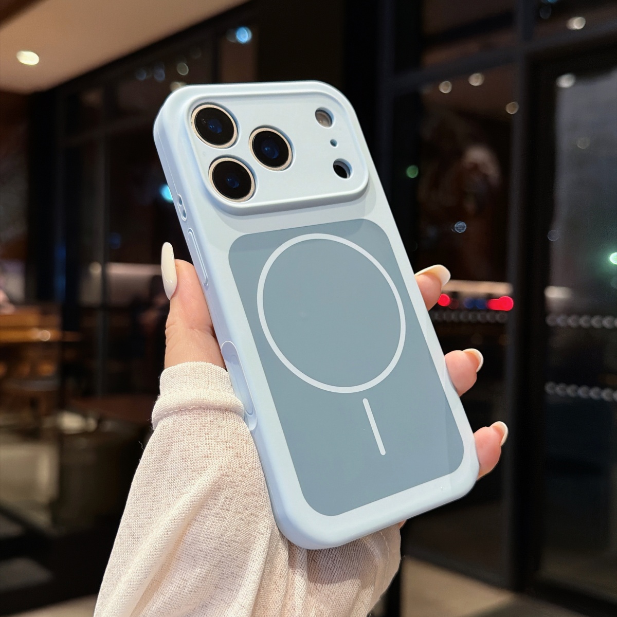 Liquid Silicone Magnetic Phone Case - Casing Ponsel Magnetik Silikon Cair Resmi