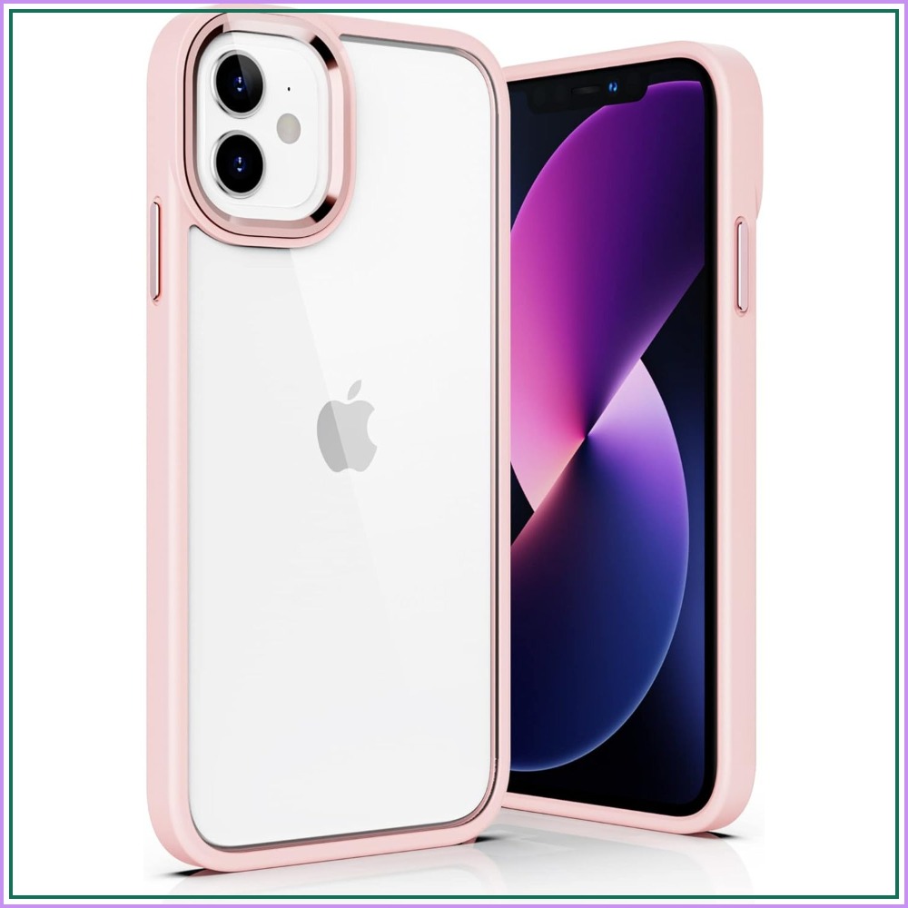 Clear Shockproof Bumper Case - Casing Anti Benturan Transparan untuk iPhone