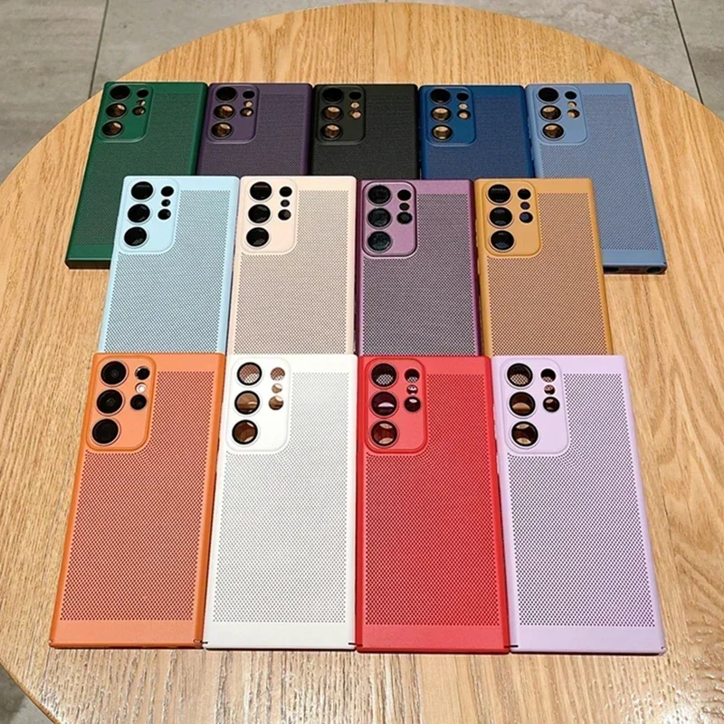Heat Dissipation Mesh Breathable Case - Casing PC Bernapas dengan Disipasi Panas