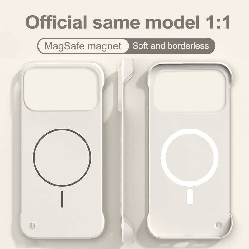 Ultra Thin Frameless Phone Cover - Casing Ponsel Ultra Tipis Lembut Matte