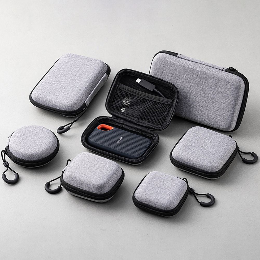 Phone Cases - 1Pcs Tas Penyimpanan EVA untuk Earphone/Telepon/Kabel