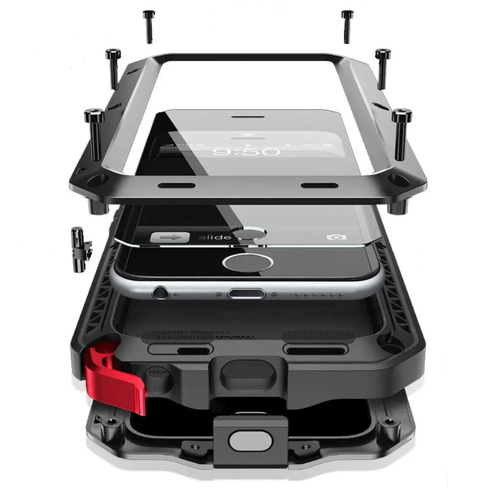 Heavy Duty 360 Full Body Protective Case - Casing pelindung HP, untuk iPhone 16