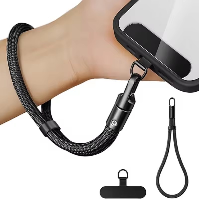 Crossbody Lanyard Neck Strap Case - Tali Gantungan Ponsel Universal dengan Klip