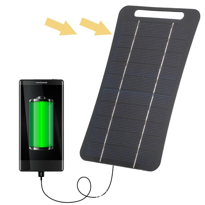 Power Banks - Pengisi Daya Surya 2W Portabel dengan