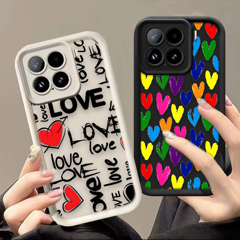 Phone Cases - Casing Ponsel Lukisan Minyak Motif Cinta