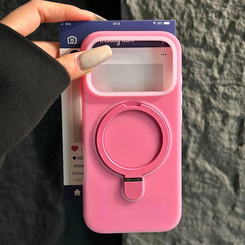 Liquid Silicone Magnetic Phone Case - Casing Silikon Cair Warna Permen Jelly