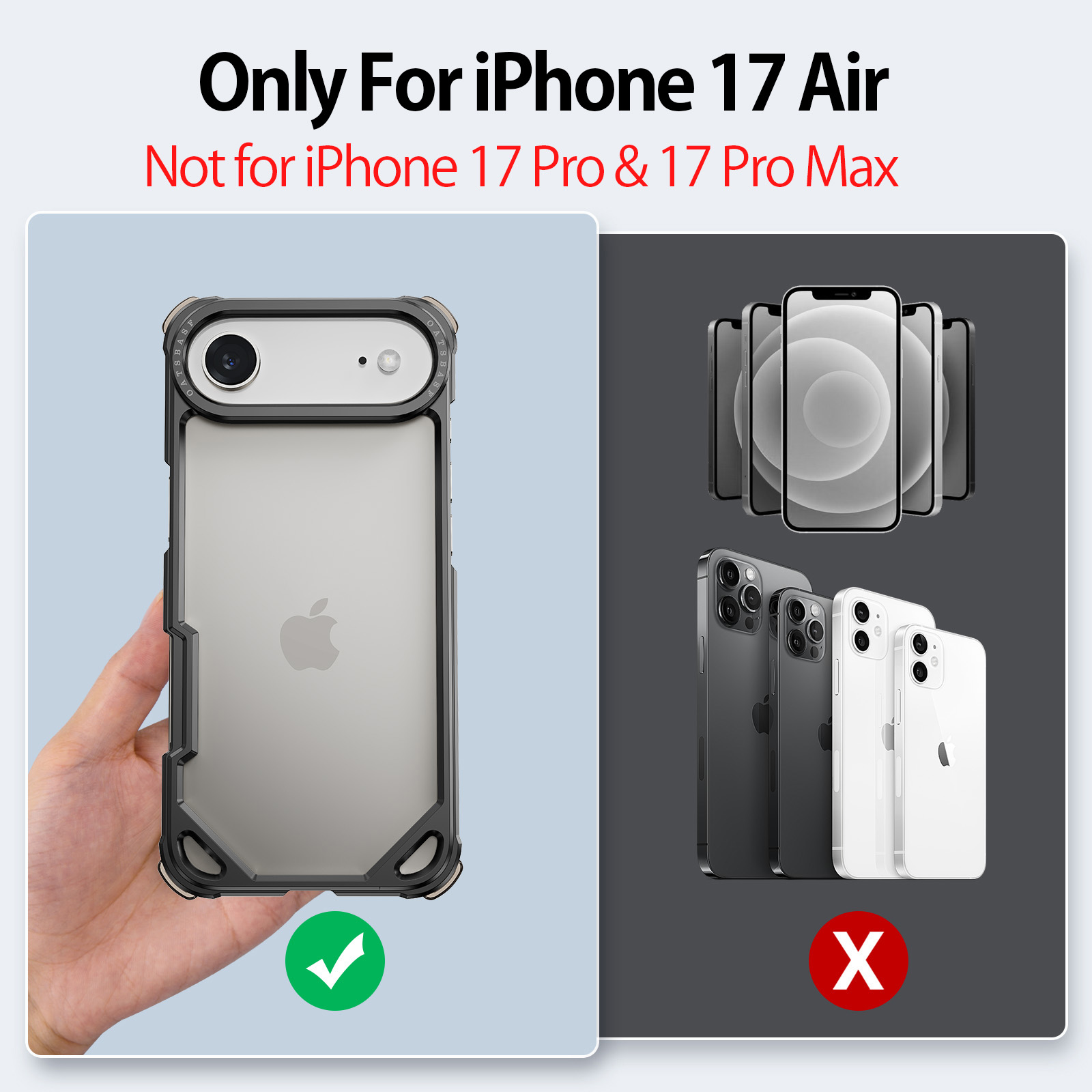 Ultra Thin Frameless Phone Cover - Casing Ponsel Aluminium Eary untuk iPhone