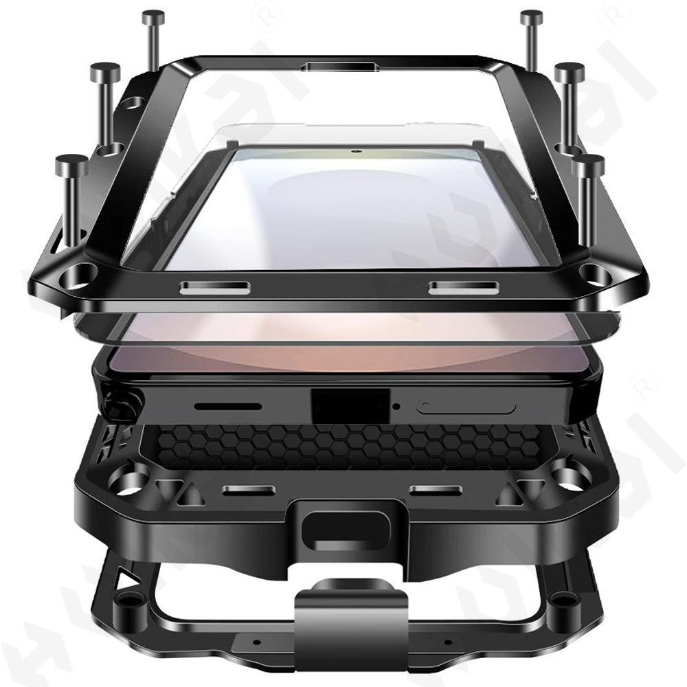 Heavy Duty 360 Full Body Protective Case - Casing Untuk Samsung S26 S25 S24