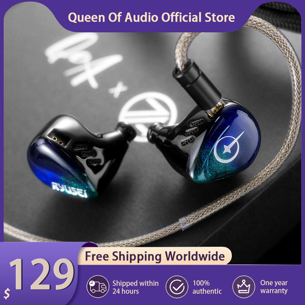 Earphones - Headphone QoA X 7th Acoustics Ryusei