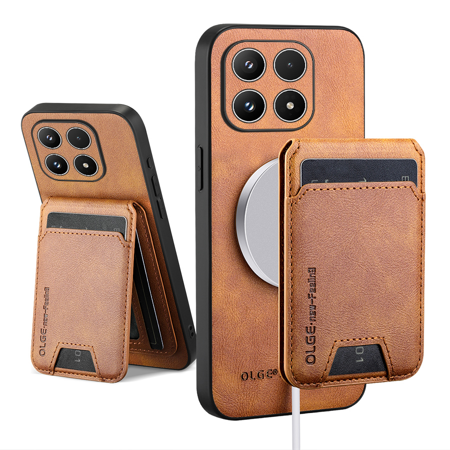 Casing Ponsel Tempat Kartu Dom - Leather Wallet Card Holder Phone Cover ulasan dan harga