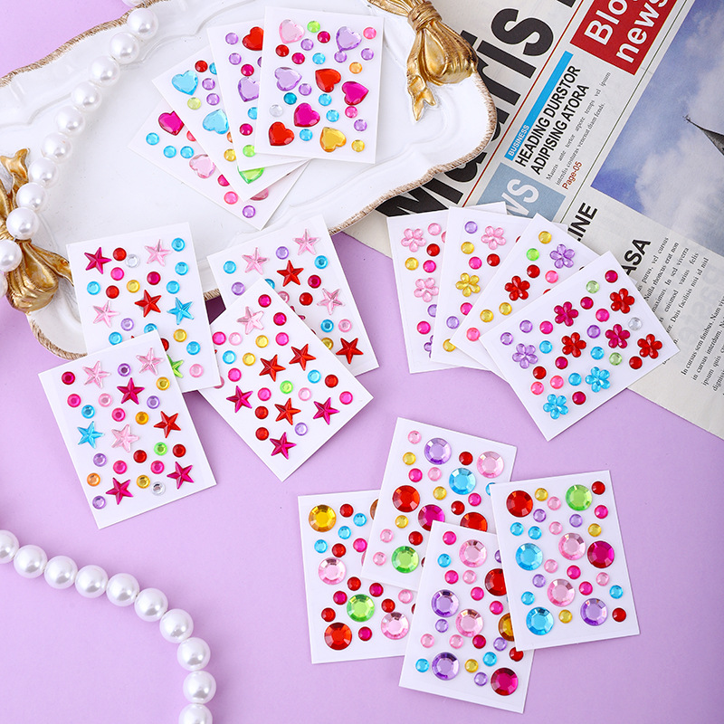 Stiker Berlian Akrilik Warna-w - Phone Cases ulasan dan harga