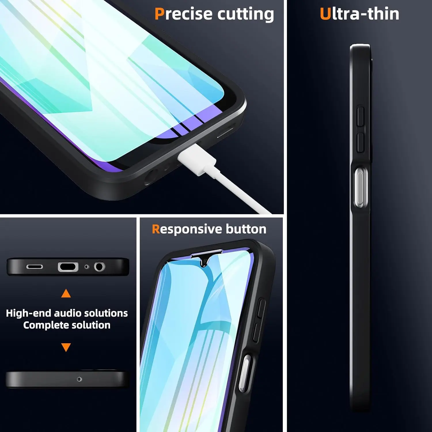 Tugas Berat Jelas 360 °   Casi - Heavy Duty 360 Full Body Protective Case ulasan dan harga