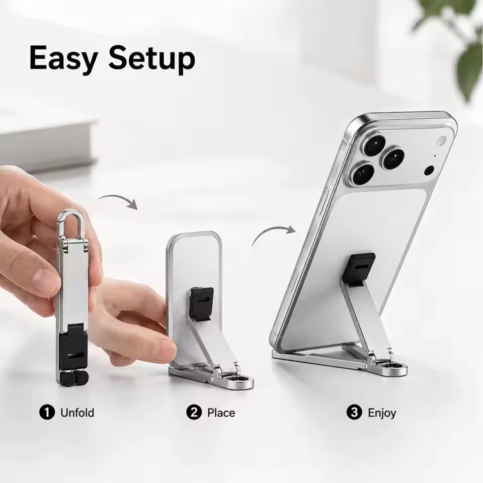 Penyangga Ponsel Lipat dengan  - Phone Stands ulasan dan harga