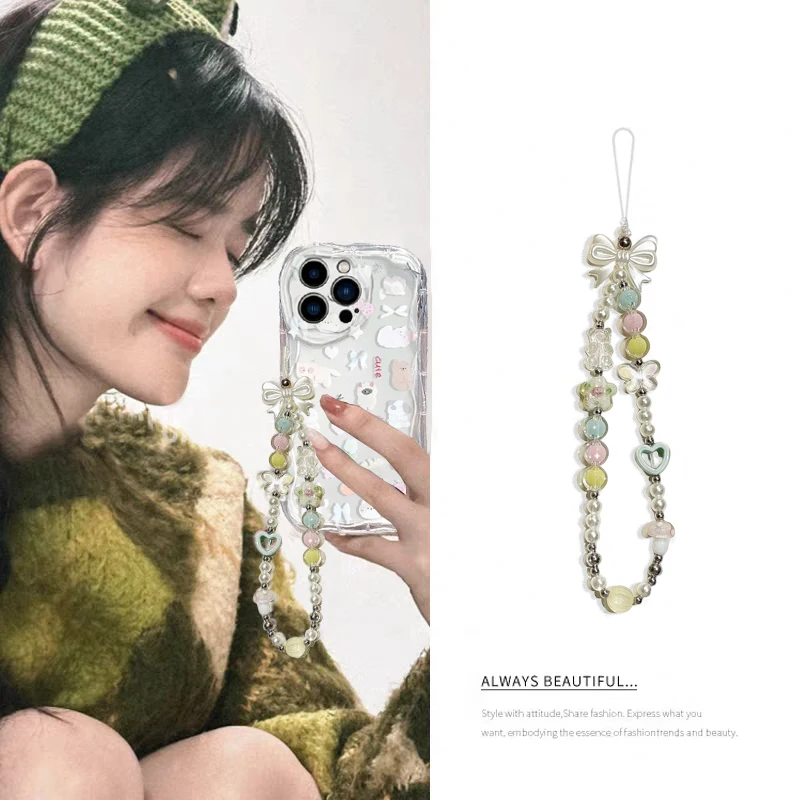 Casing Rantai Pergelangan Tang - Cute Cartoon Wrist Strap Silicone Case ulasan dan harga