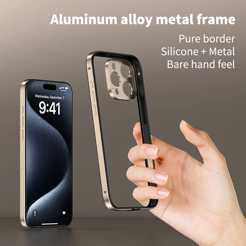Perlindungan Kamera + Bingkai  - Metal Bumper Aluminum Frame Case ulasan dan harga