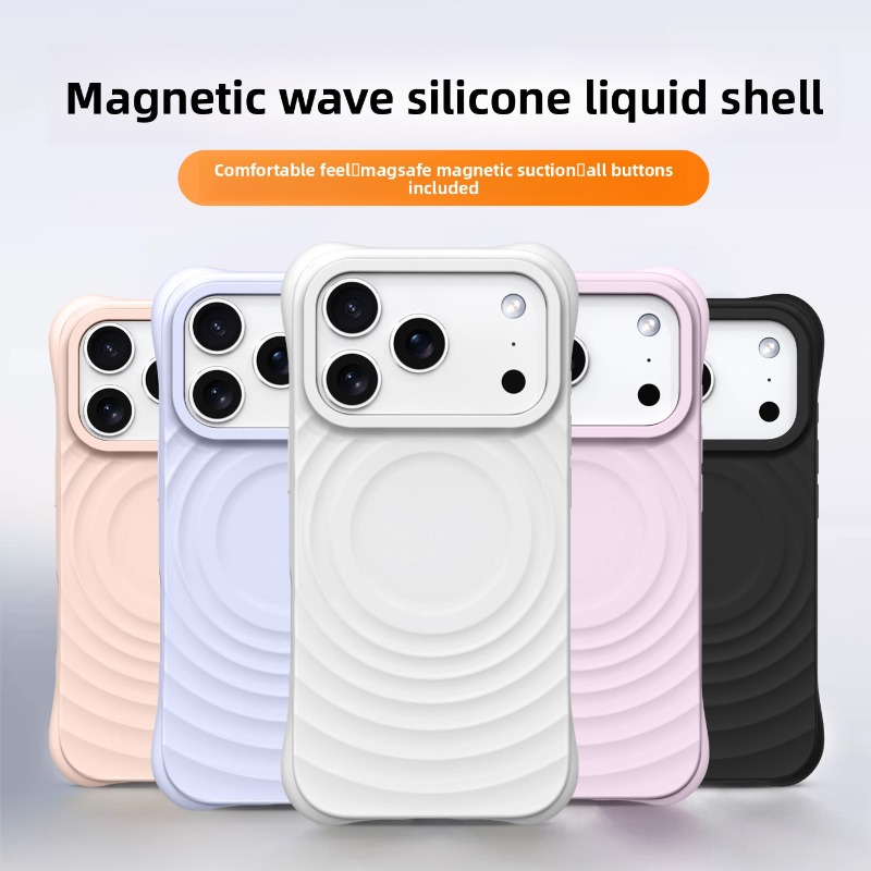 Casing Silikon Cair Resmi Baru - Liquid Silicone Magnetic Phone Case ulasan dan harga