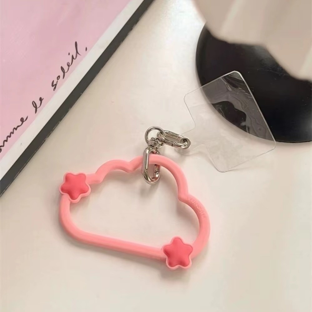Tali Gantung Ponsel Silikon Lu - Cute Cartoon Wrist Strap Silicone Case ulasan dan harga