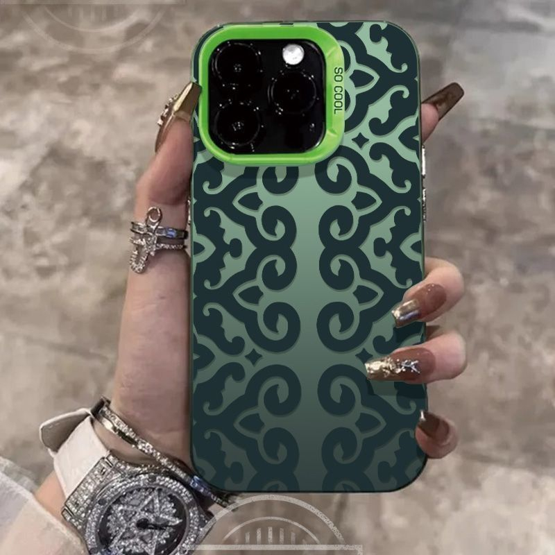 Casing Ponsel Vintage Motif Pa - Vintage Floral Pattern Soft Case ulasan dan harga