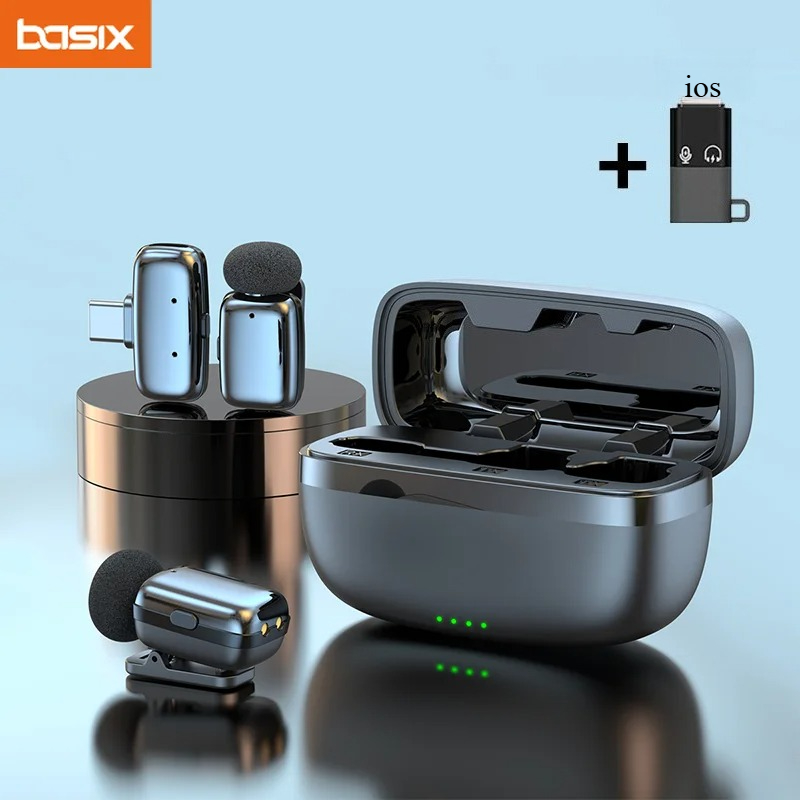 Set Mikrofon Lavalier Nirkabel - Phone Cases ulasan dan harga