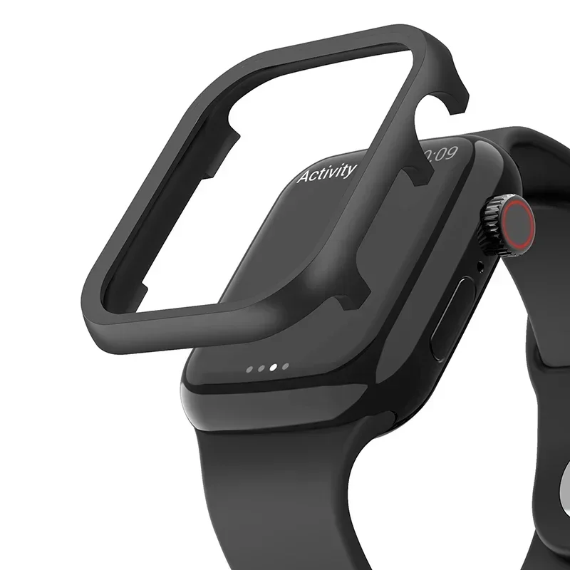 Untuk IWatch SE Seri 10 9 8 7  - Metal Bumper Aluminum Frame Case ulasan dan harga