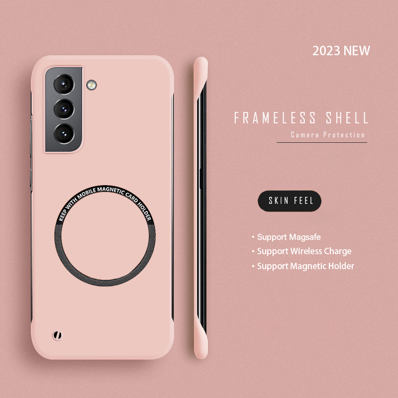 Casing ponsel magnetik tanpa b - Ultra Thin Frameless Phone Cover ulasan dan harga
