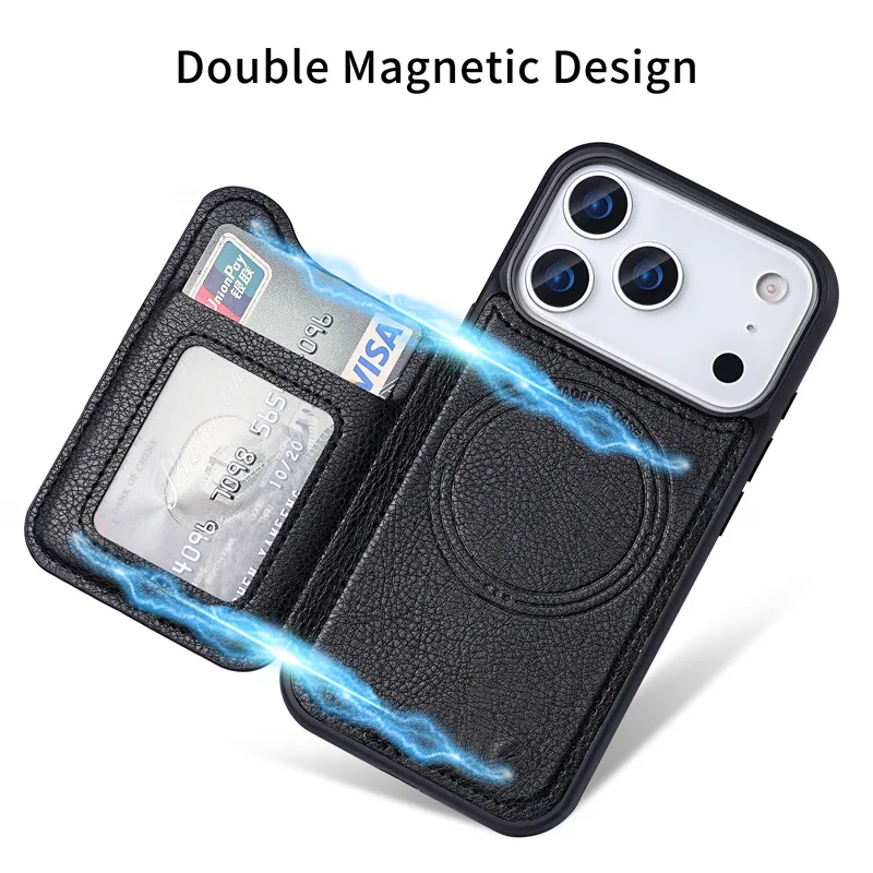 Casing Ponsel Dompet Kulit Lip - Leather Wallet Card Holder Phone Cover ulasan dan harga