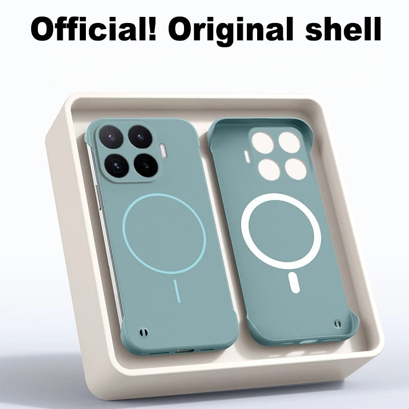 Casing Ponsel Magsafe Tanpa Bi - Ultra Thin Frameless Phone Cover ulasan dan harga