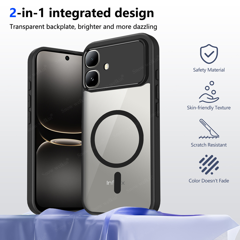 Casing Silikon Transparan Magn - Clear Shockproof Bumper Case ulasan dan harga