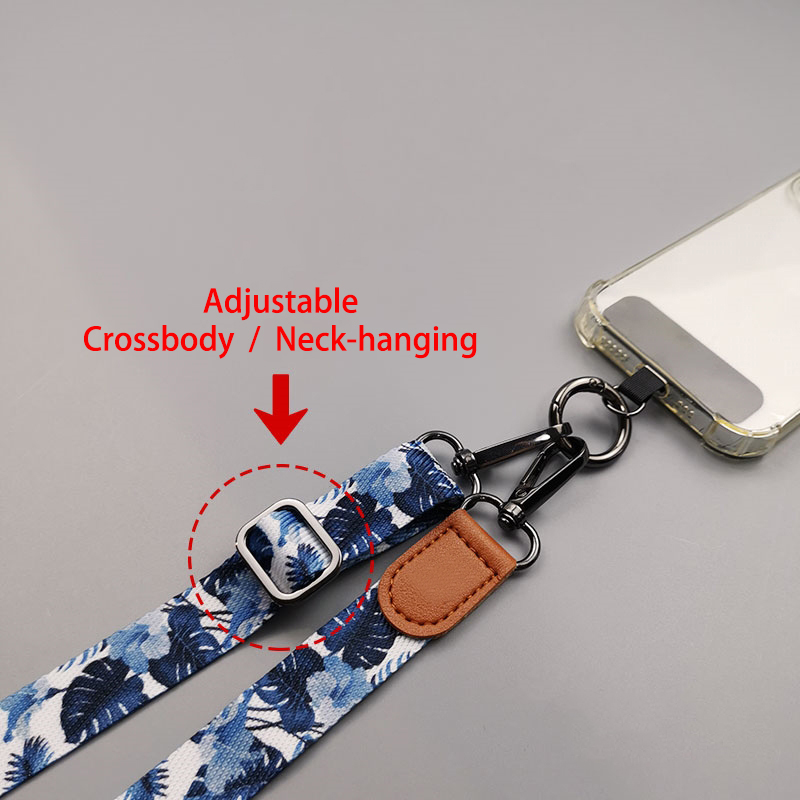 Tali gantungan ponsel pola tro - Crossbody Lanyard Neck Strap Case ulasan dan harga