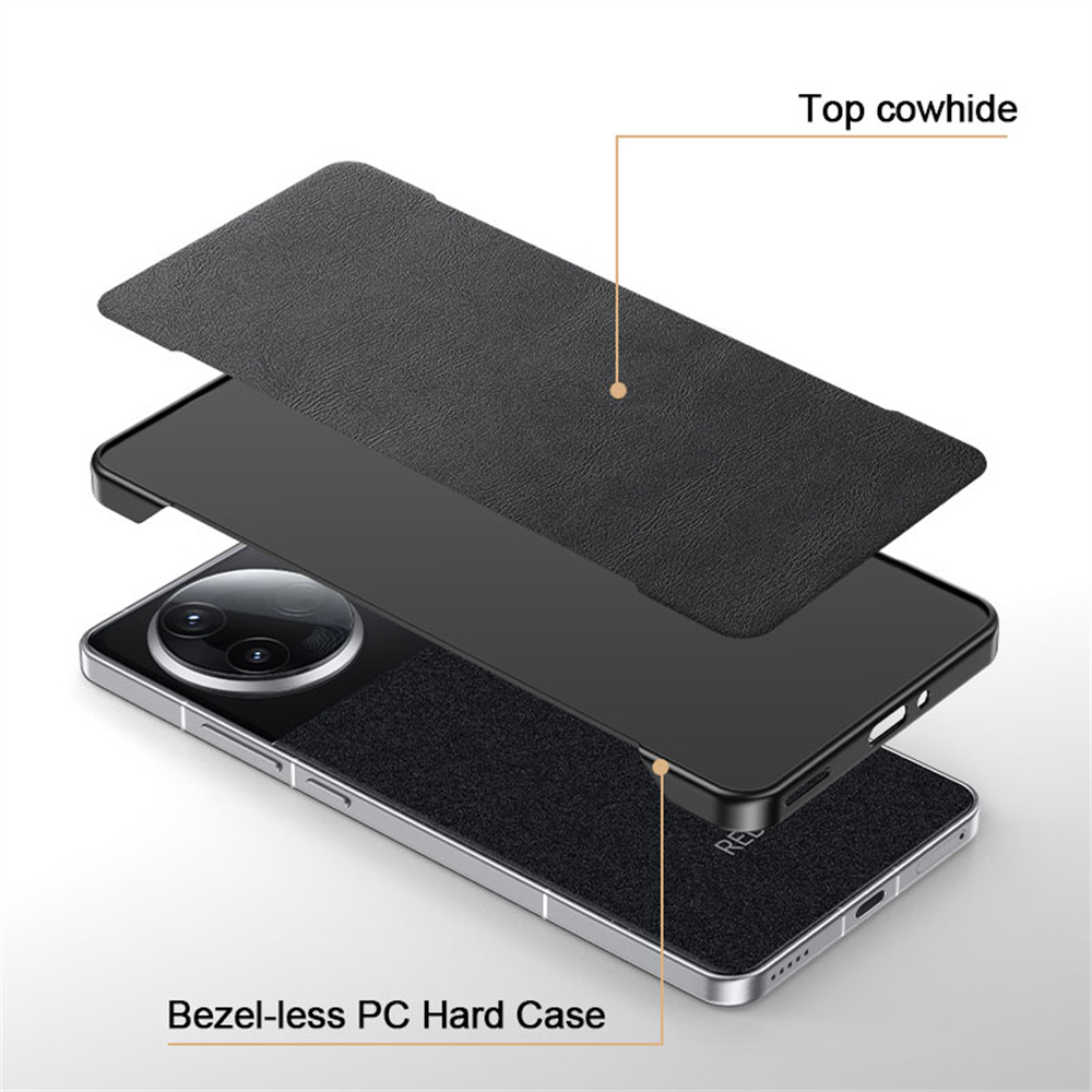 Casing Ponsel Kulit Klasik Ult - Ultra Thin Frameless Phone Cover ulasan dan harga