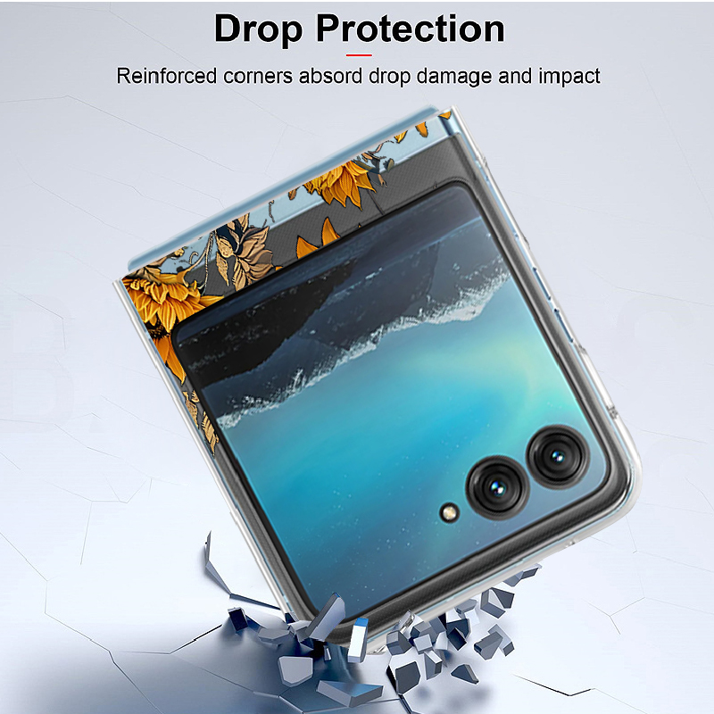 Casing Ponsel Bening Pola Bung - Clear Shockproof Bumper Case ulasan dan harga
