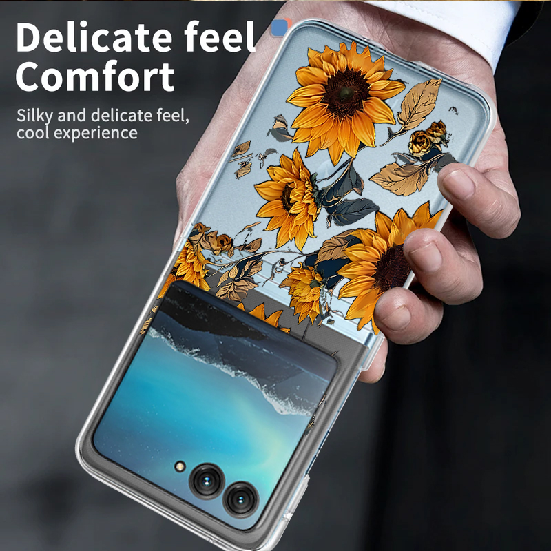 Casing Ponsel Bening Pola Bung - Clear Shockproof Bumper Case ulasan dan harga