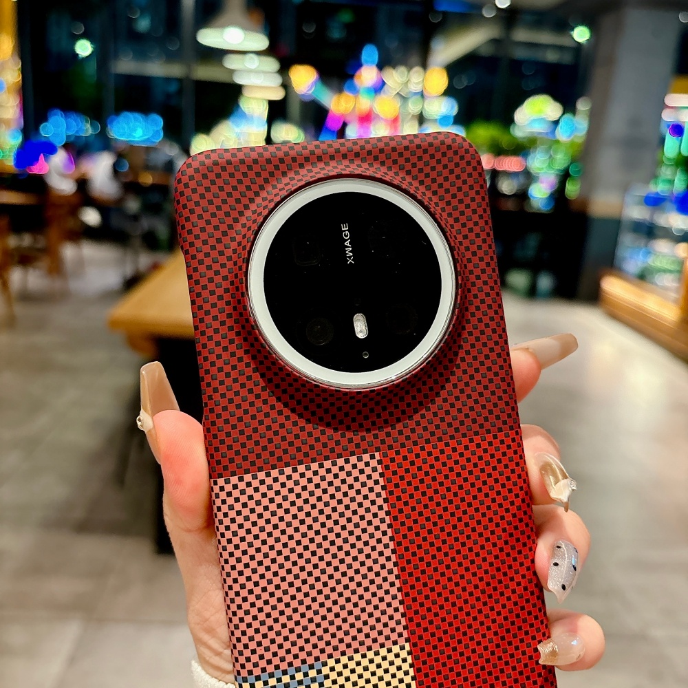 Casing Ponsel Tekstur Serat Ka - Ultra Thin Frameless Phone Cover ulasan dan harga