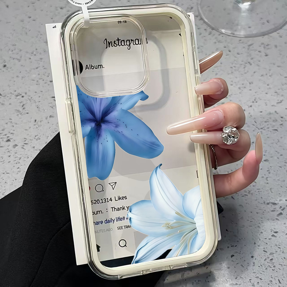 Casing HP Transparan Motif Bun - Clear Shockproof Bumper Case ulasan dan harga