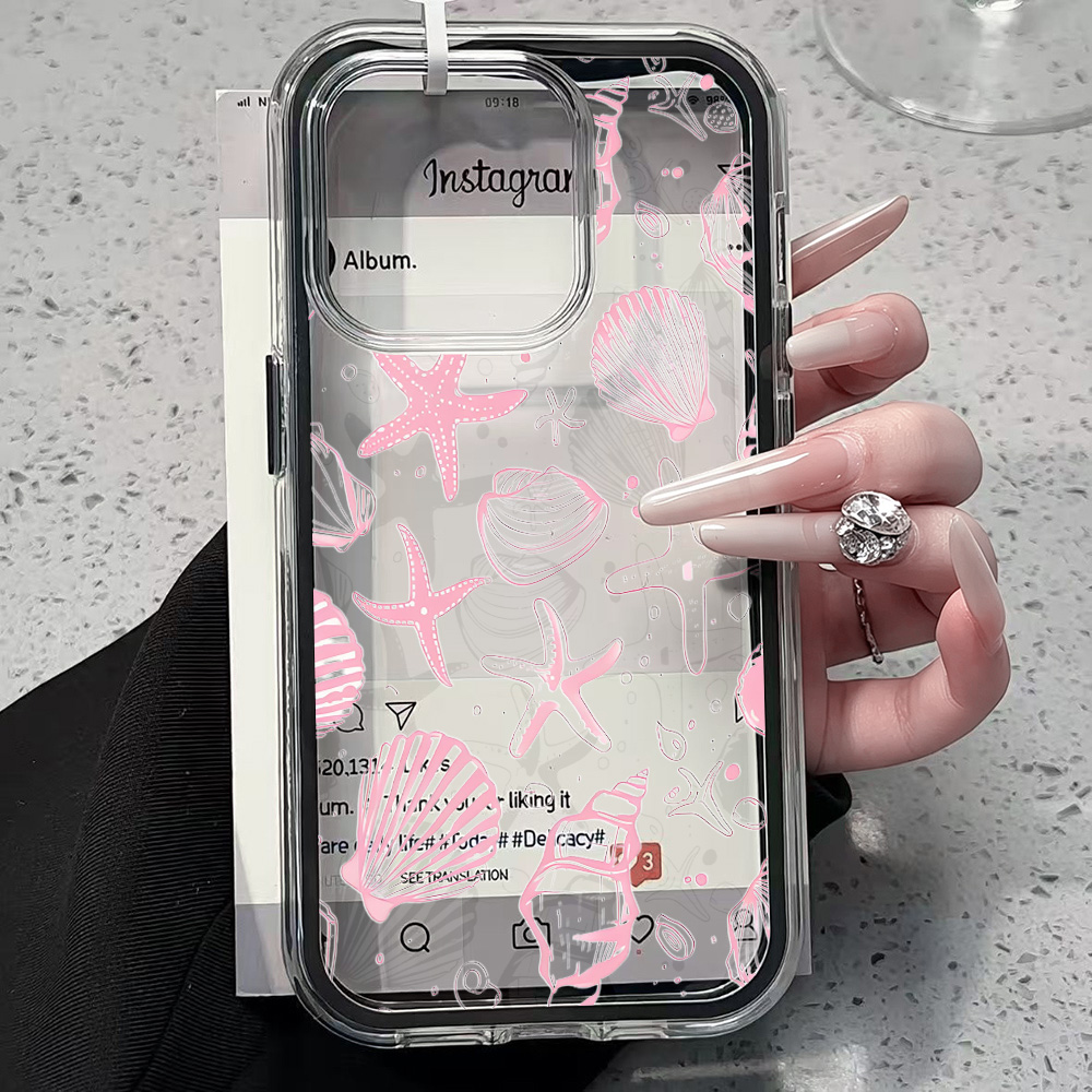 Casing HP Transparan Motif Ker - Clear Shockproof Bumper Case ulasan dan harga