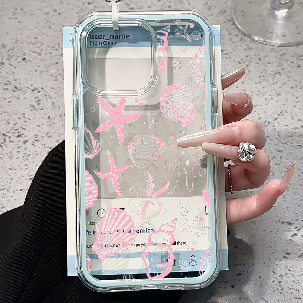 Casing HP Transparan Motif Ker - Clear Shockproof Bumper Case ulasan dan harga