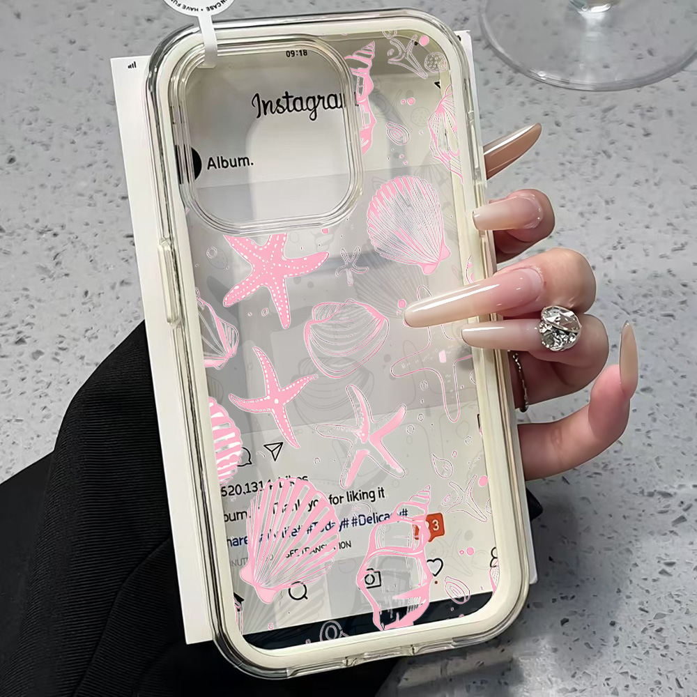 Casing HP Transparan Motif Ker - Clear Shockproof Bumper Case ulasan dan harga
