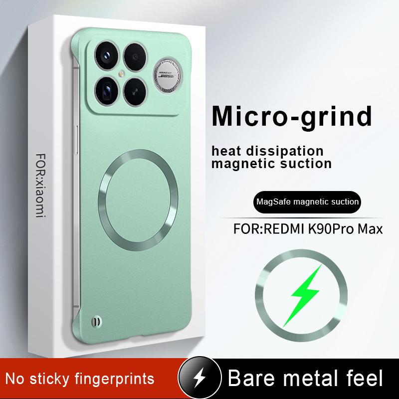Casing Ponsel Magnetik Tanpa B - Ultra Thin Frameless Phone Cover ulasan dan harga