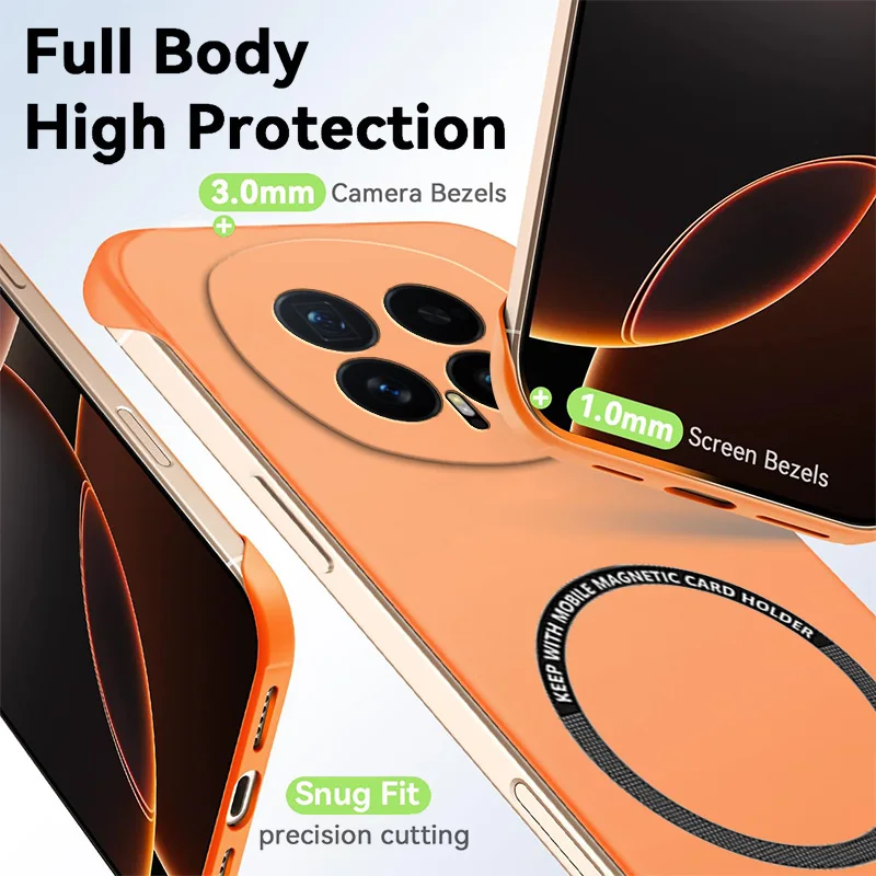 Casing Ponsel Tanpa Bingkai Ma - Ultra Thin Frameless Phone Cover ulasan dan harga