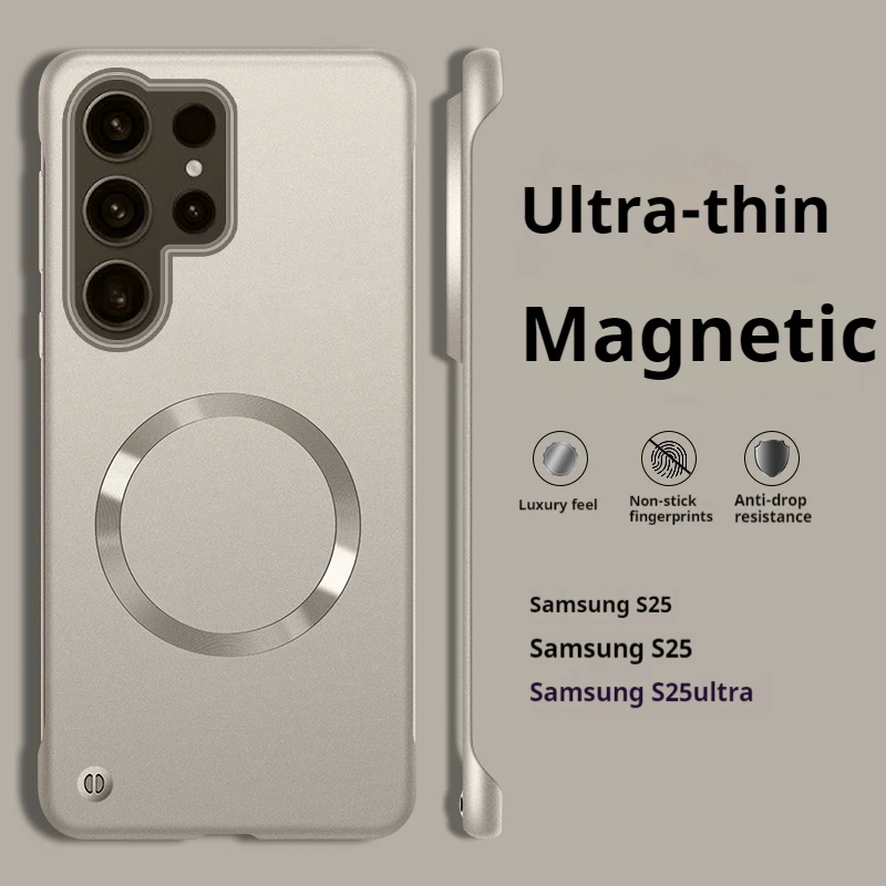 Casing Ponsel Magnetik Ultra T - Ultra Thin Frameless Phone Cover ulasan dan harga