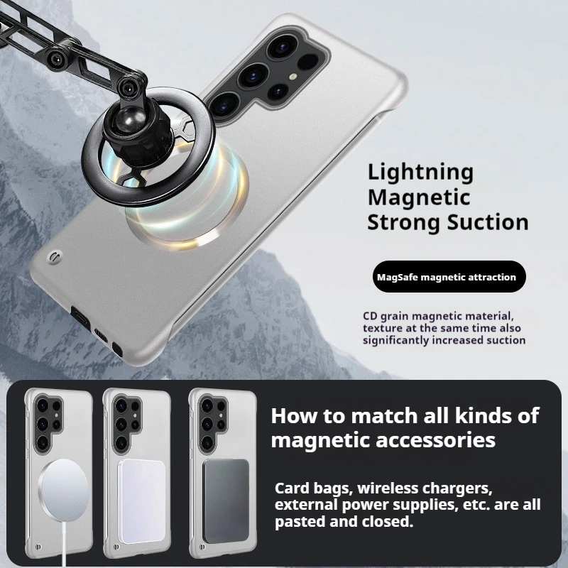 Casing Ponsel Magnetik Ultra T - Ultra Thin Frameless Phone Cover ulasan dan harga