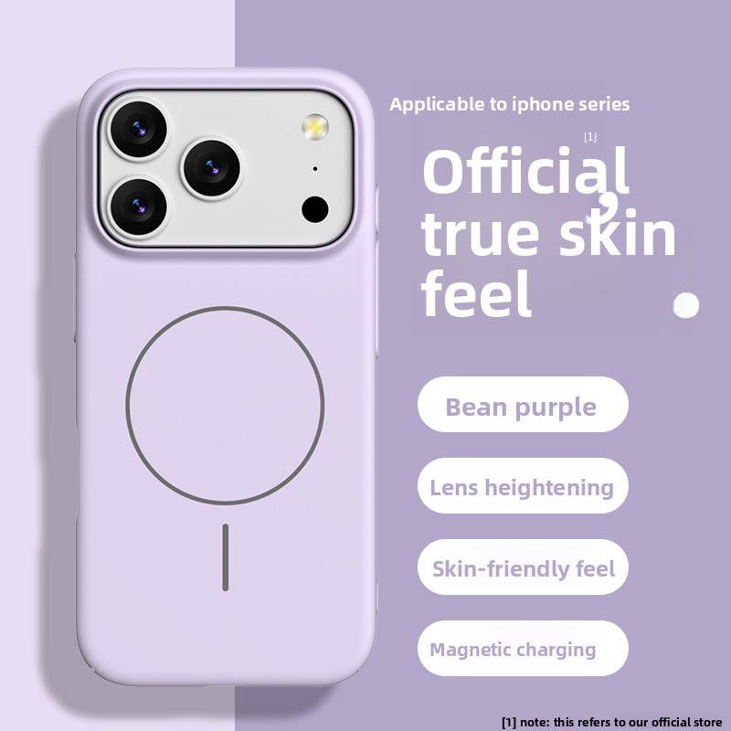 Casing Ponsel Silikon Cair Mat - Liquid Silicone Magnetic Phone Case ulasan dan harga