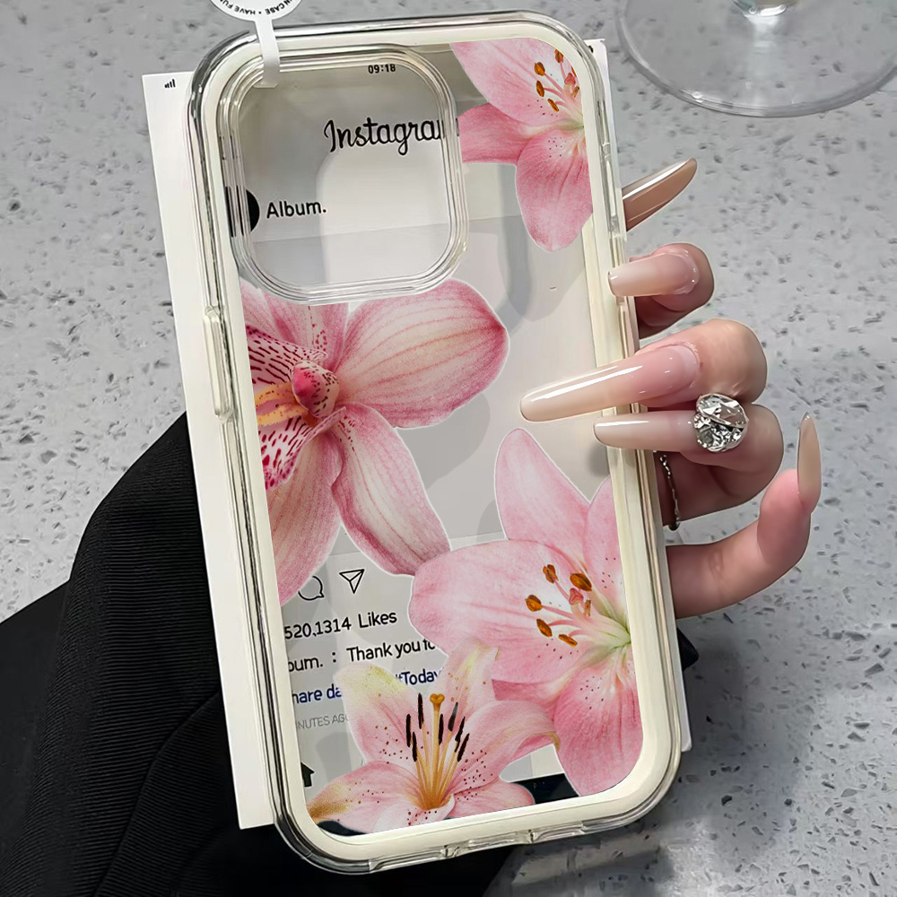 Casing Ponsel Transparan Motif - Clear Shockproof Bumper Case ulasan dan harga