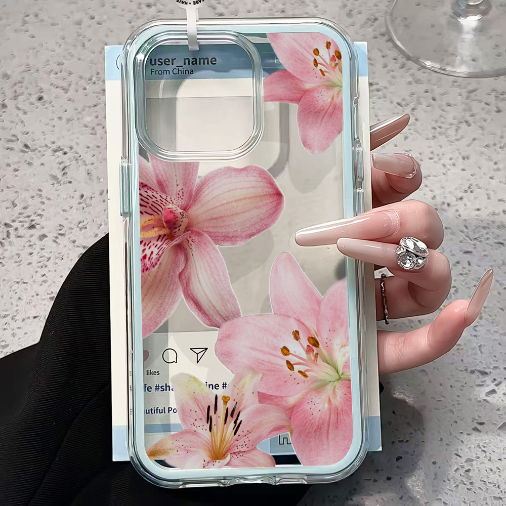 Casing Ponsel Transparan Motif - Clear Shockproof Bumper Case ulasan dan harga