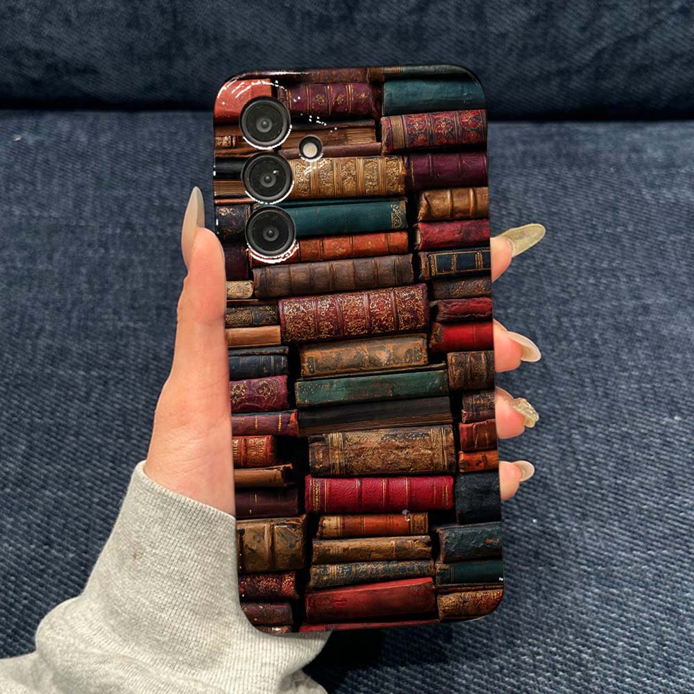 Casing Ponsel Motif Buku Vinta - Vintage Floral Pattern Soft Case ulasan dan harga