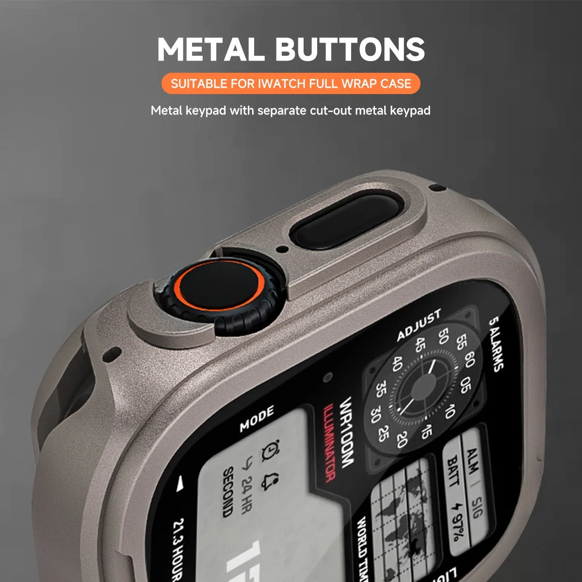 Casing Logam untuk Apple Watch - Metal Bumper Aluminum Frame Case ulasan dan harga