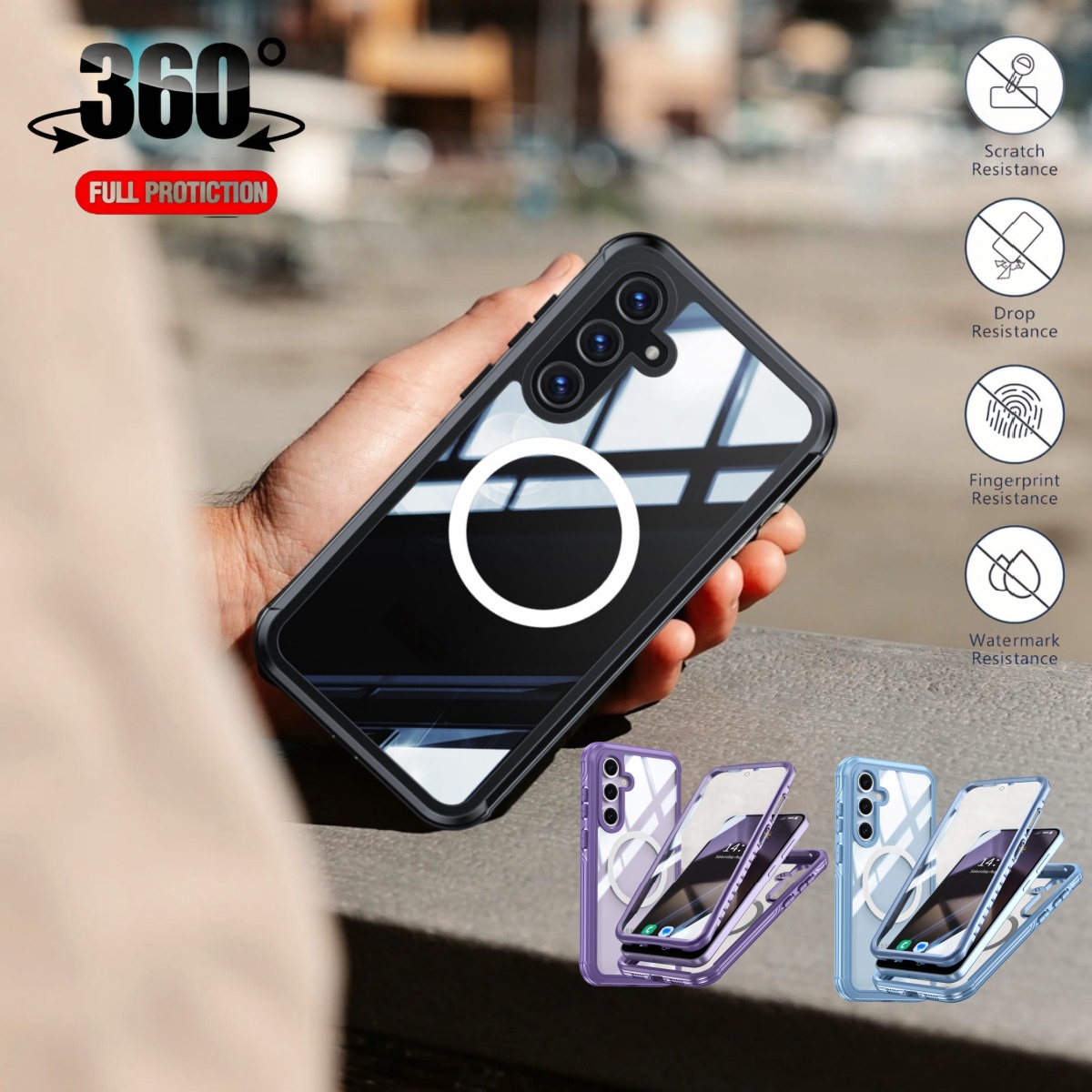 360 °   Casing Pelindung Selur - Heavy Duty 360 Full Body Protective Case ulasan dan harga